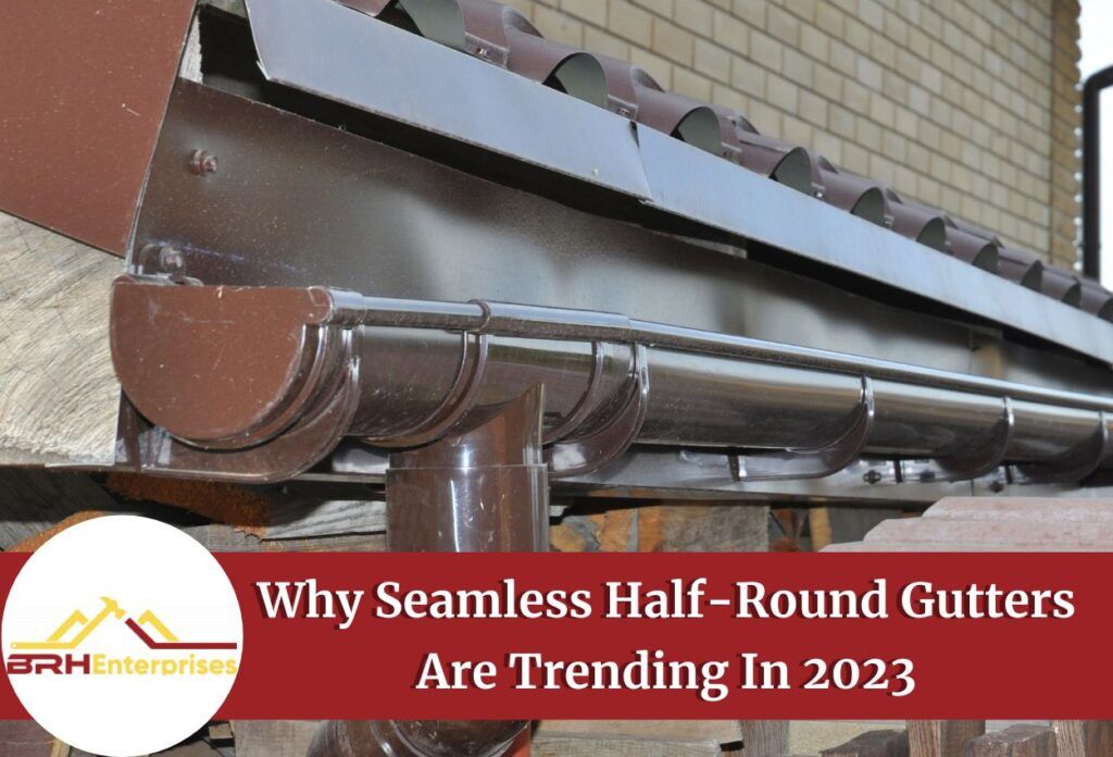 Half-round gutters