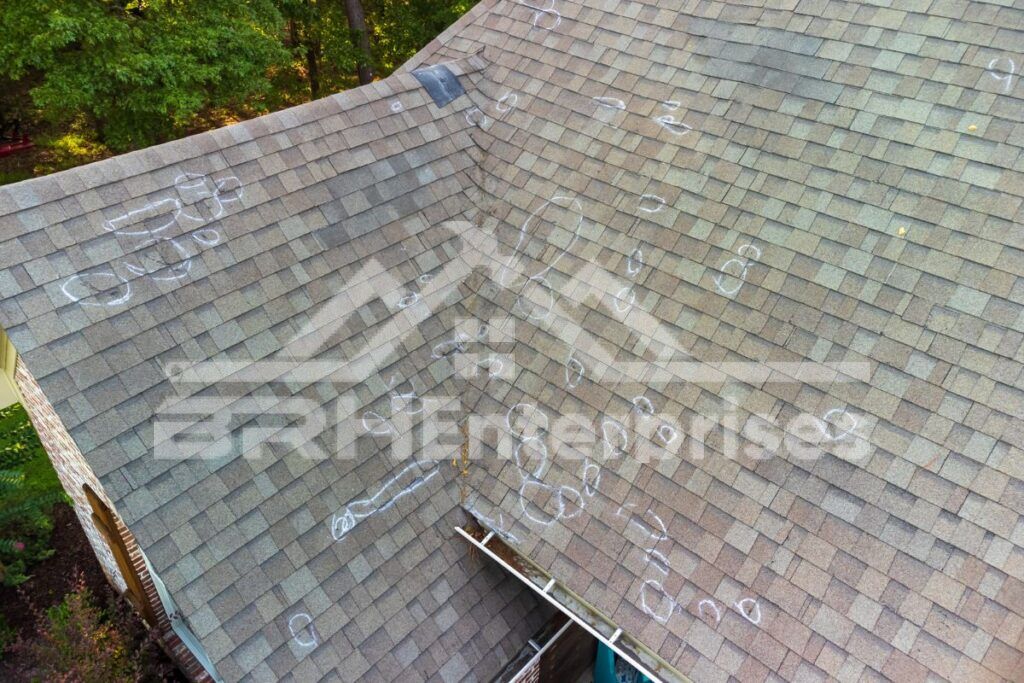 Hail damage