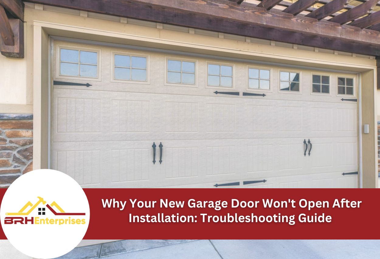 Why Your New Garage Door Won't Open After Installation: Troubleshooting Guide for Wisconsin Homeowners