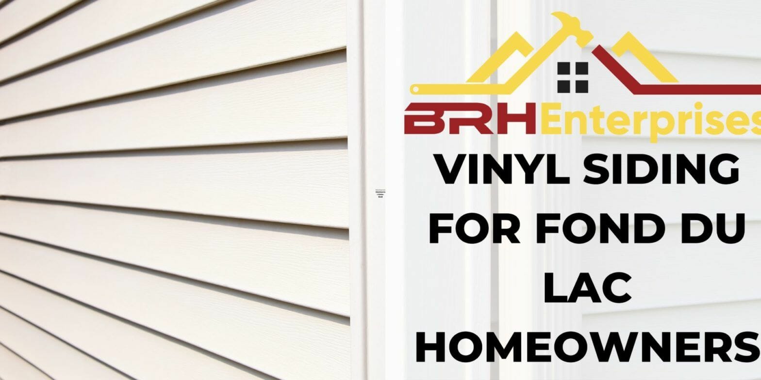 Vinyl Siding For Fond Du Lac Homeowners