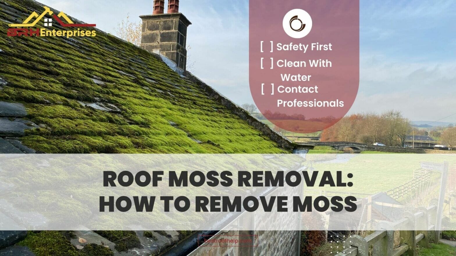 Roof Moss Removal: How To Remove Moss