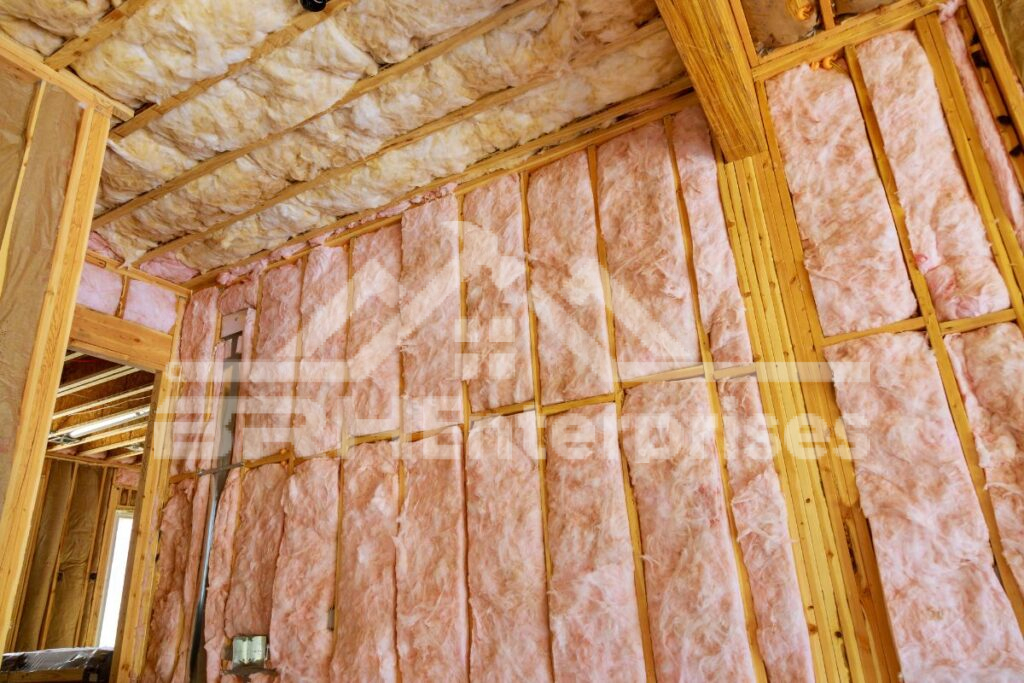 Fiberglass batt insulation