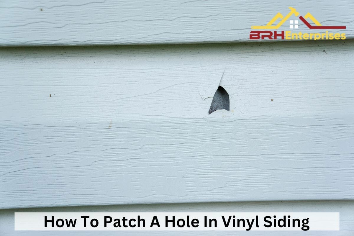 How To Patch A Hole In Vinyl Siding
