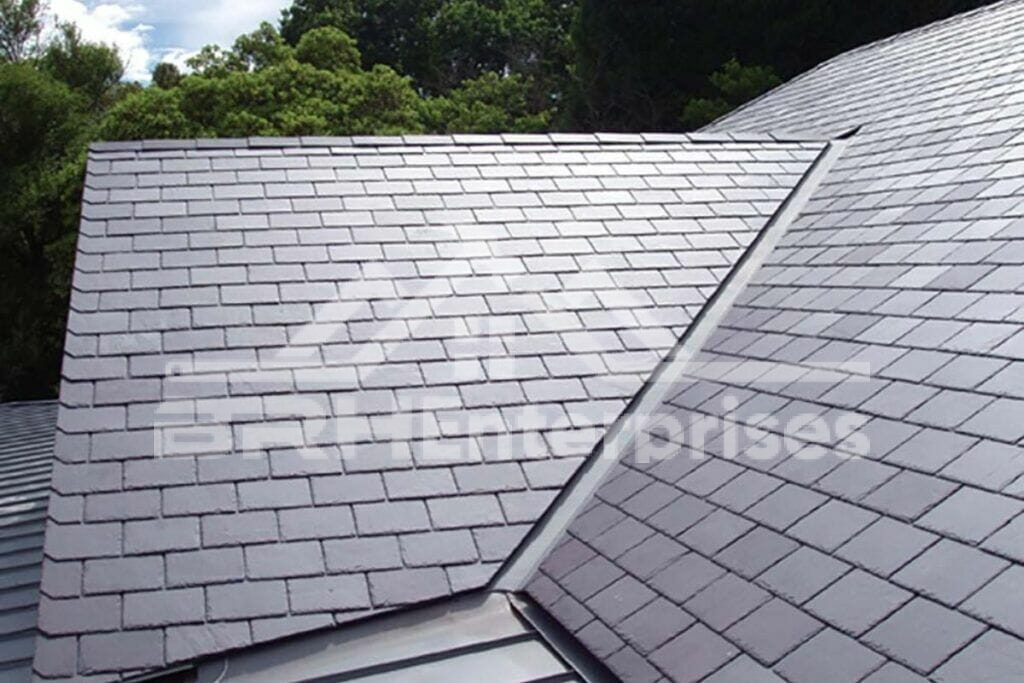 Slate roofing