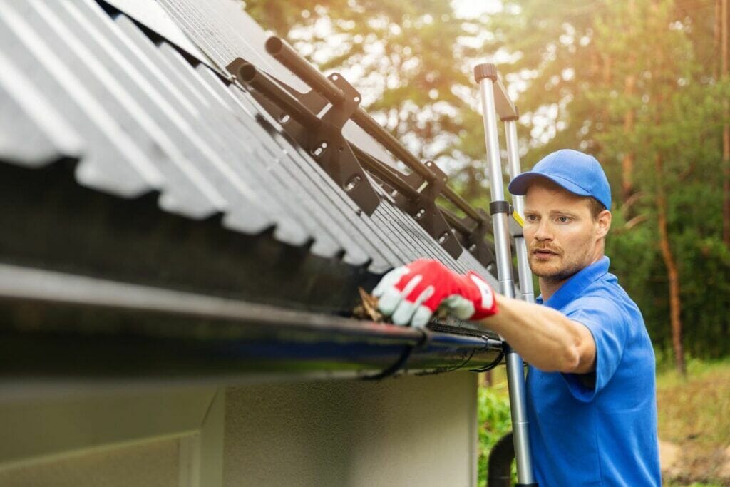 Regular gutter maintenance