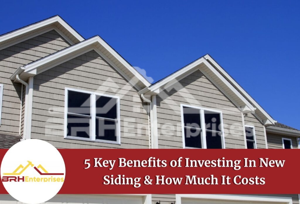 Investing in new siding