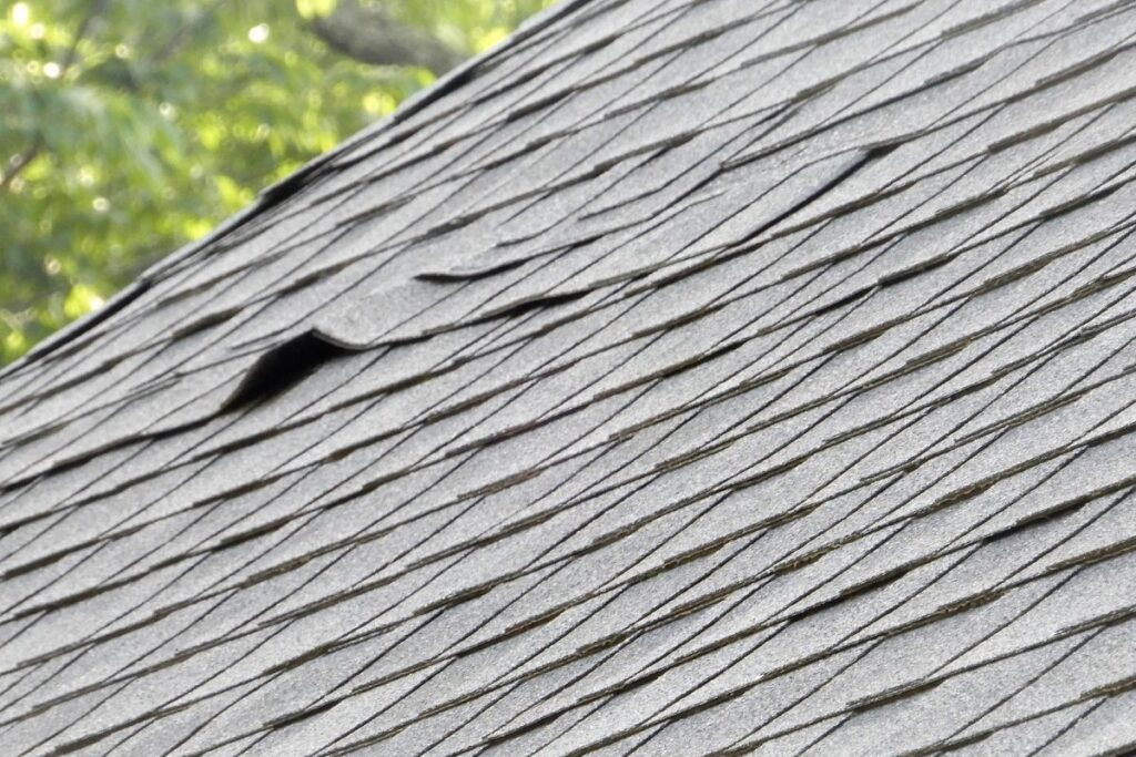 Curled or Missing Shingles