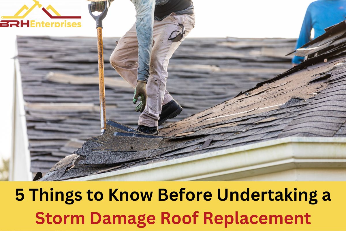 5 Things to Know Before Undertaking a Storm Damage Roof Replacement