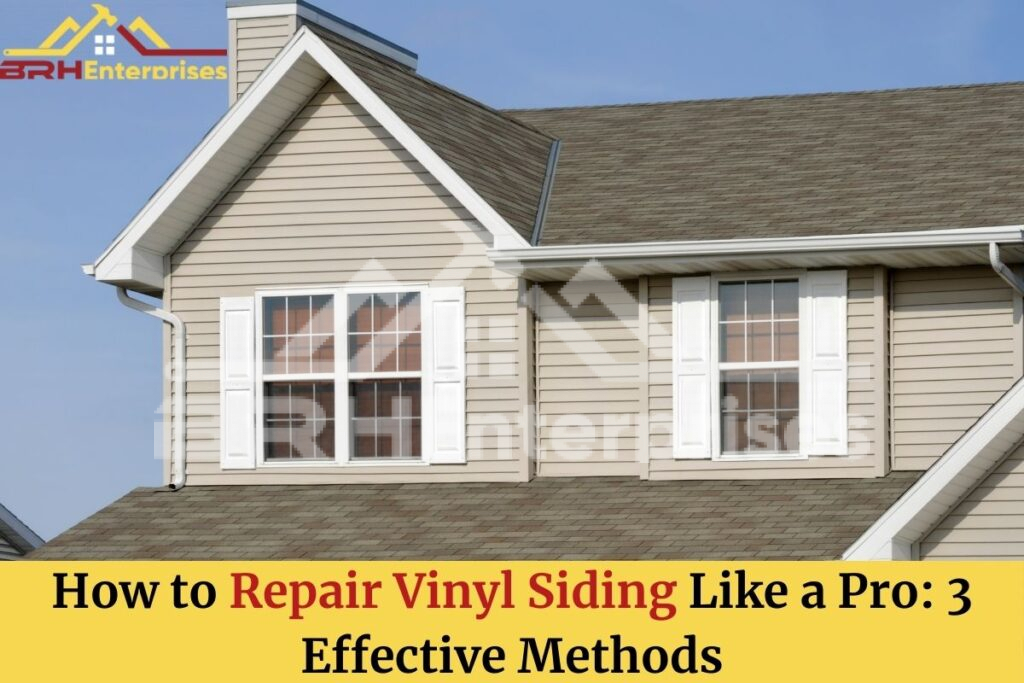 Vinyl siding repair