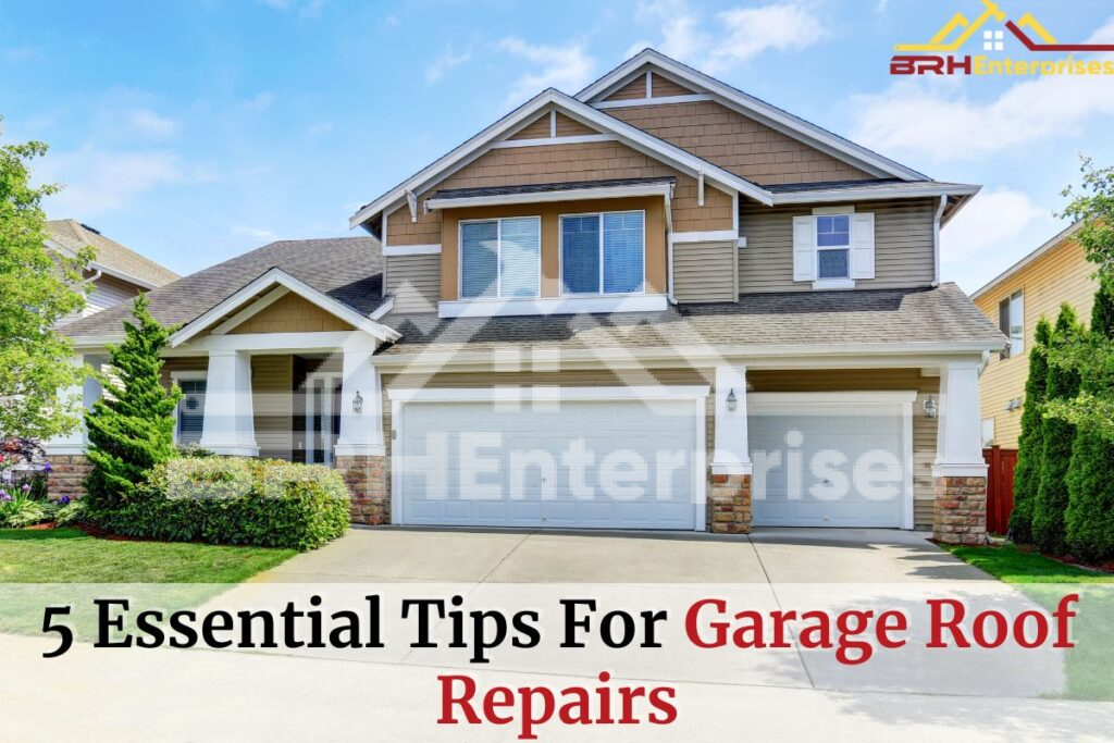 Garage roof repairs