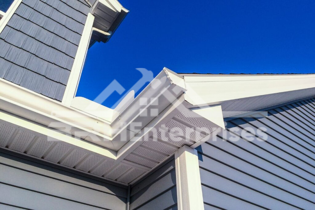 Vinyl gutters