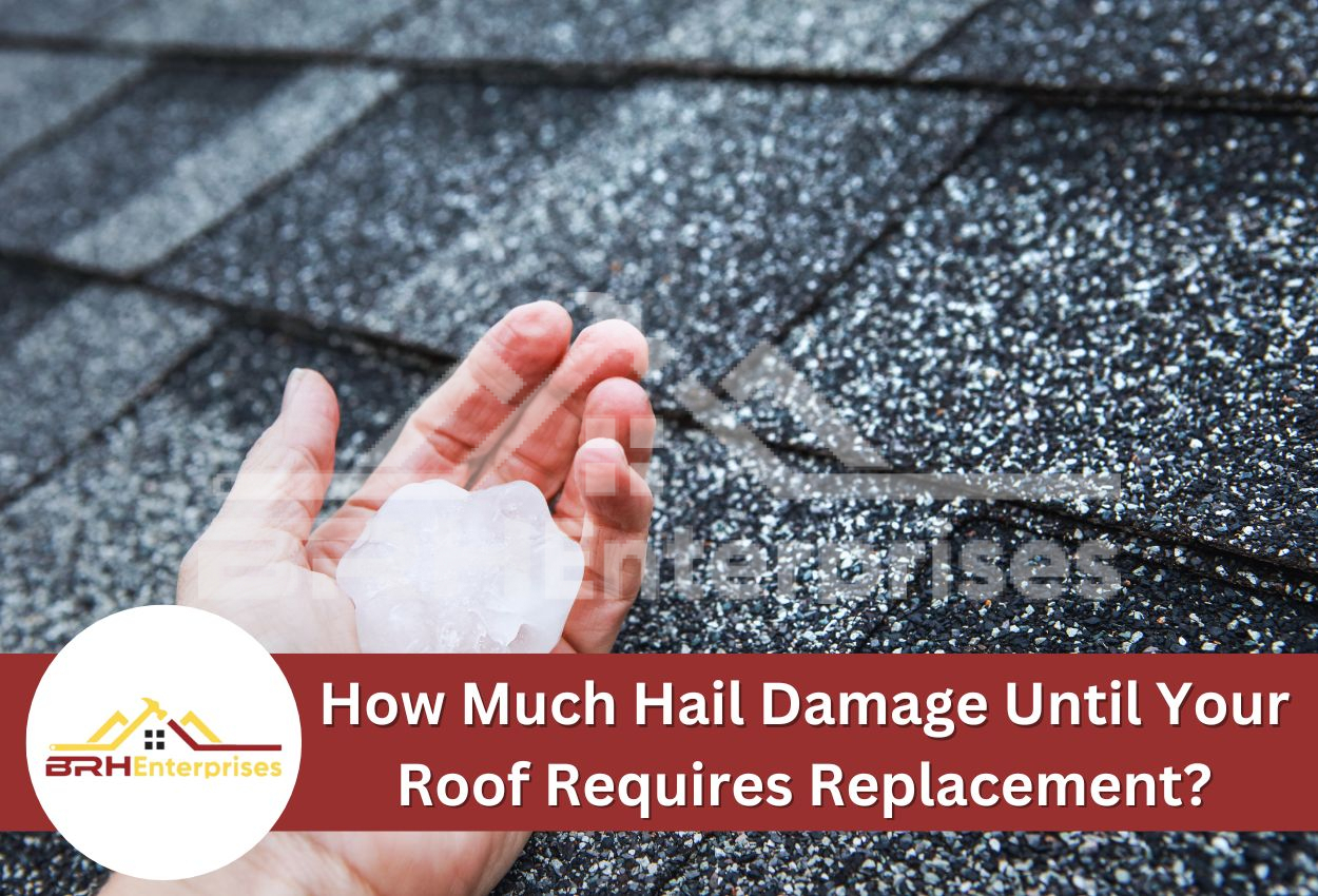 How Much Hail Damage To Replace Roof