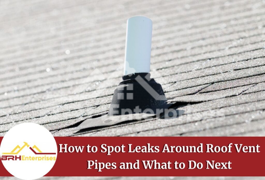 roof vent pipe leaks