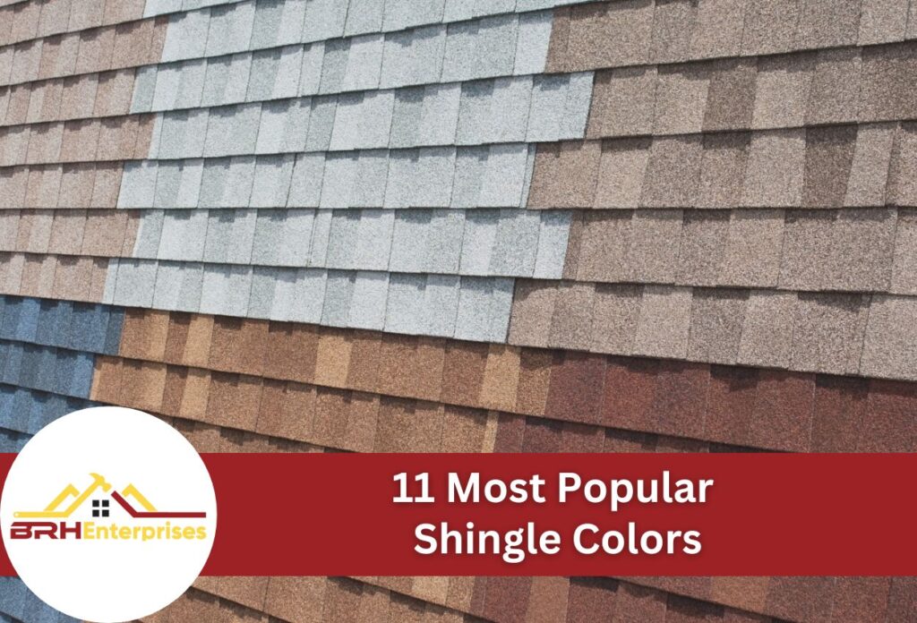 11 most popular shingle colors