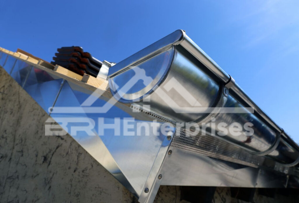 Aluminum gutters