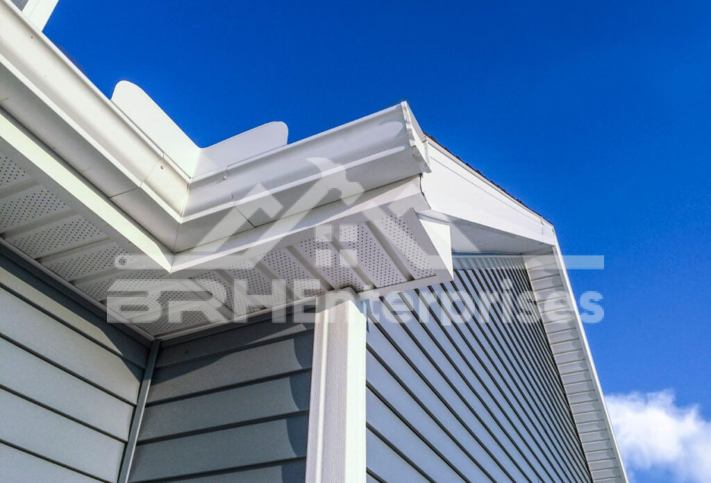 Vinyl gutters