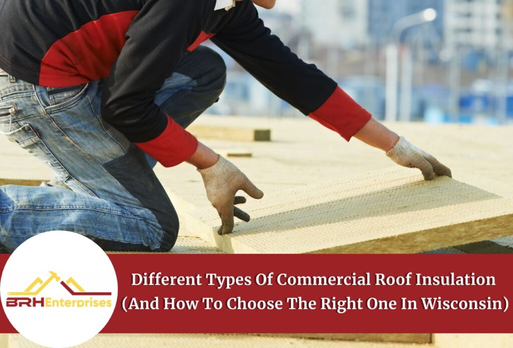 Commercial roof insulation