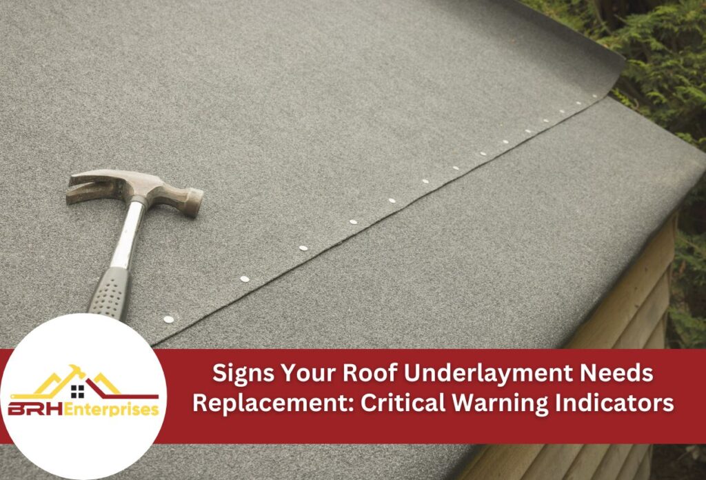 Signs Your Roof Underlayment Needs Replacement: Critical Warning Indicators