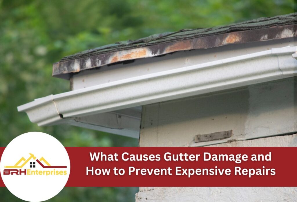 What causes gutter damage and how to prevent expensive repairs
