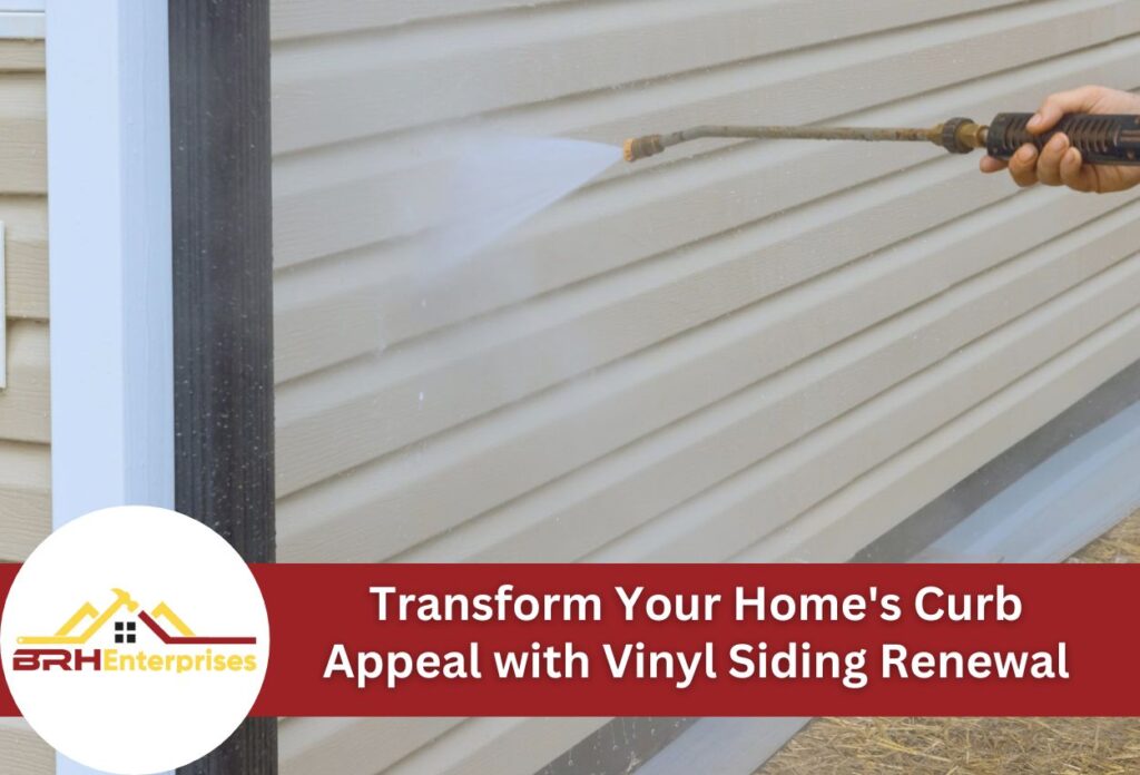 Transform your home's curb appeal with vinyl siding renewal